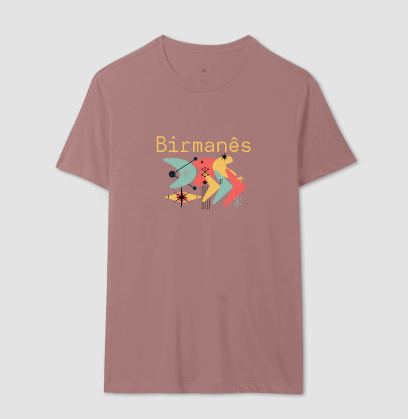 Camiseta Gato Birmanês