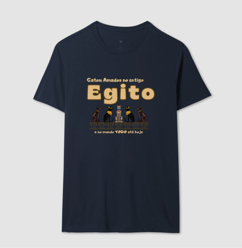 Camiseta Gatos Amados no Egito