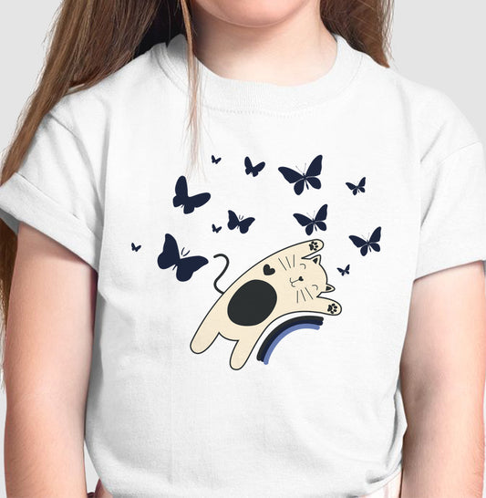 Camiseta  Na onda das borboletas