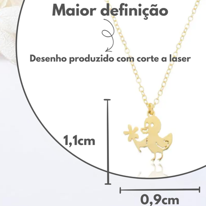 Colar Infantil Uma Linda Flor para Você