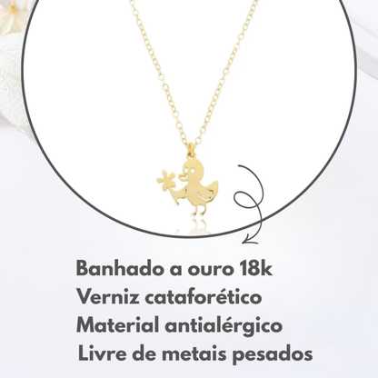 Colar Infantil Uma Linda Flor para Você