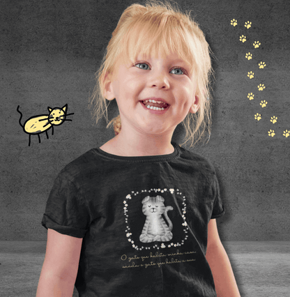 Camiseta Gato Namastê
