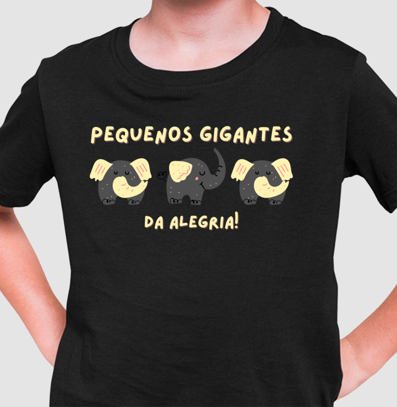 Camiseta Pequenos Gigantes