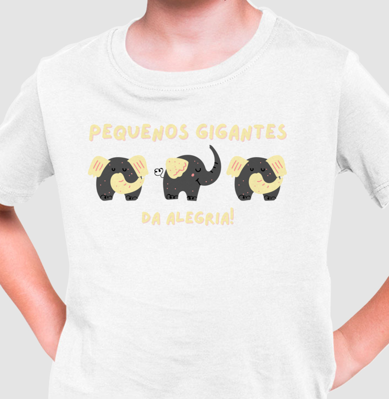 Camiseta Pequenos Gigantes