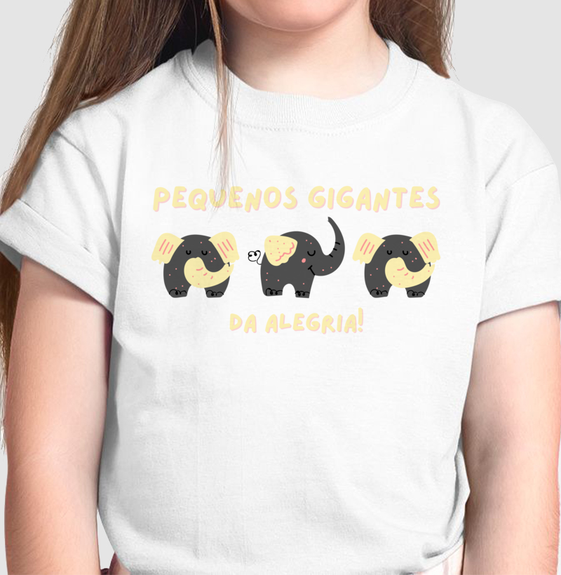 Camiseta Pequenos Gigantes