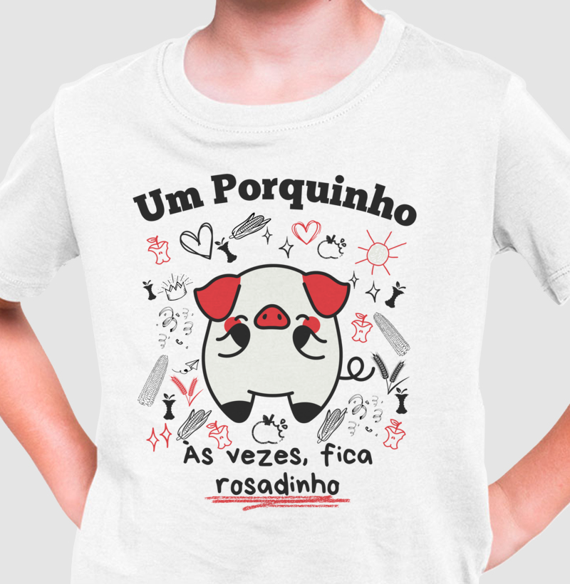 Camiseta Um Porquinho