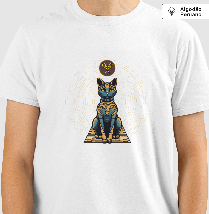 Camiseta Gato do Egito