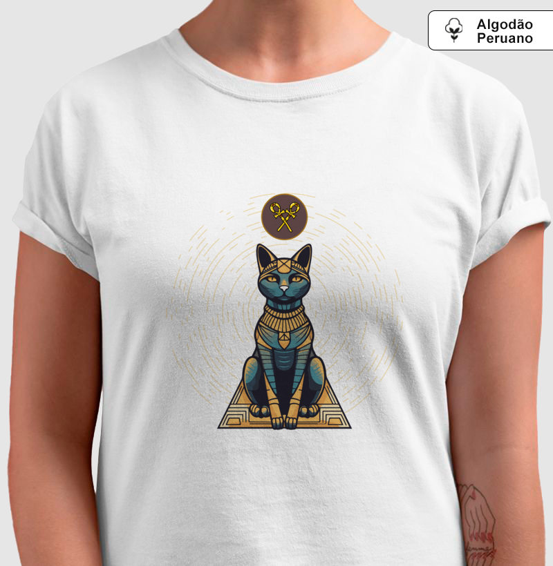 Camiseta Gato do Egito