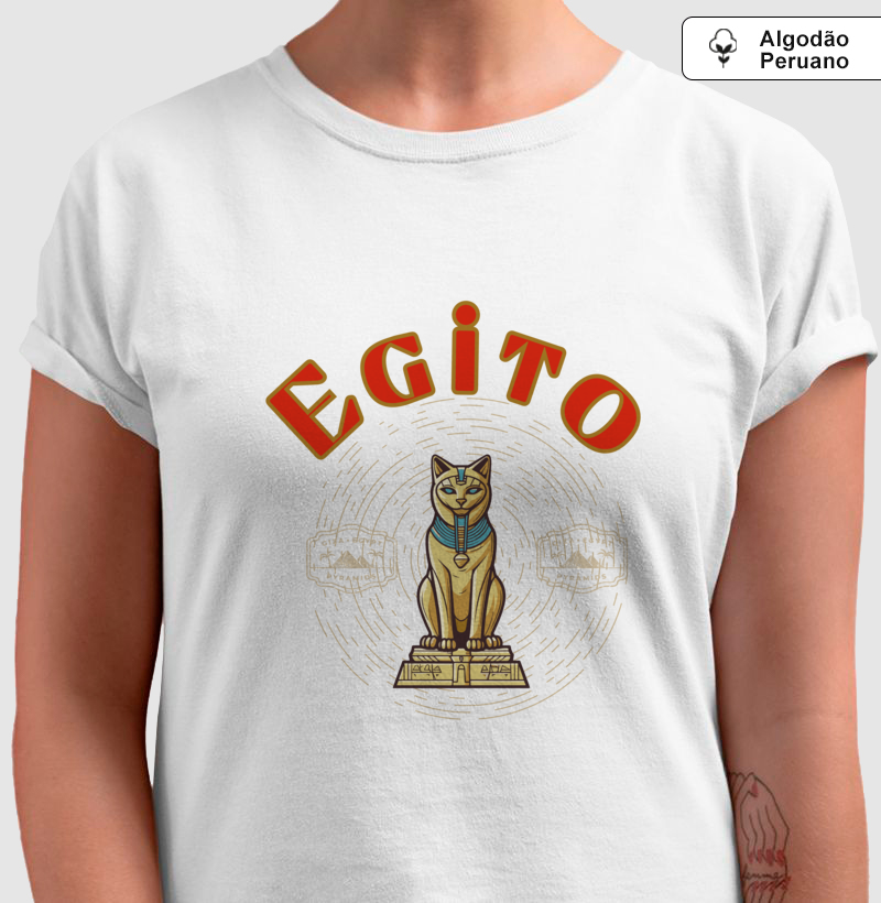 Camiseta Gato do Egito