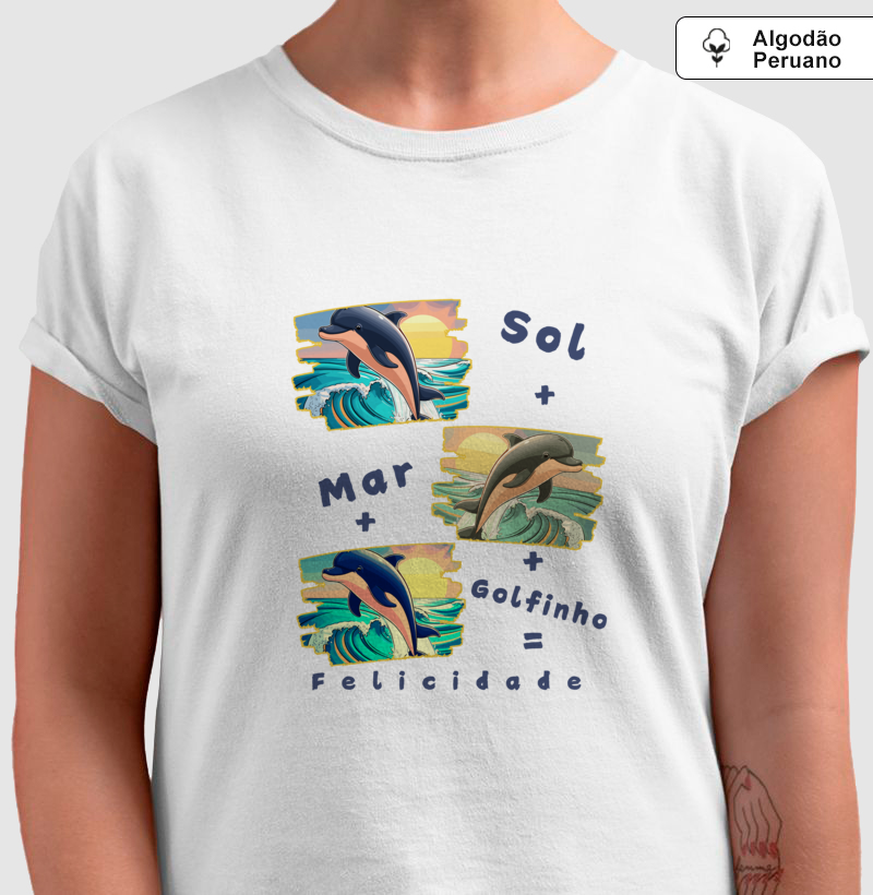 Camiseta Felicidade
