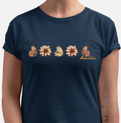 Camiseta Borboletas & Flores