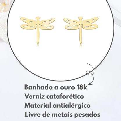 Brincos Libélulas