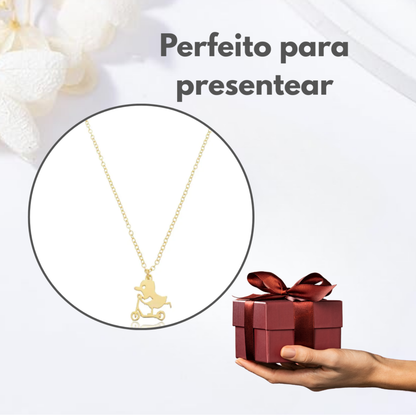 Colar Infantil Patinete da Alegria