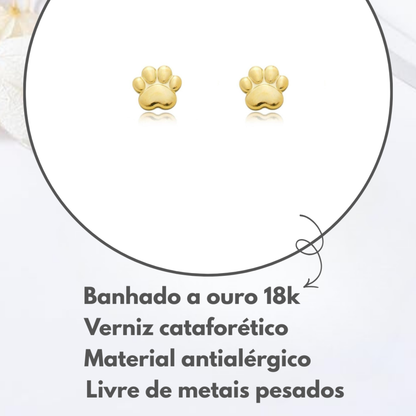 Brincos Infantis Patinhas